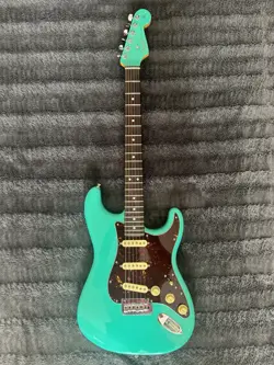 FENDER FSR LIMITED AMERICAN PROFESSIONAL II STRATOCASTER ELECTRIC GUITAR SEAFOAM