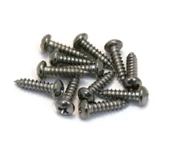 (12) GENUINE FENDER CHROME 3/8