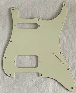 FOR FENDER US HS 11 SCREW HOLE GUITAR PICKGUARD, 3 PLY PARCHMENT