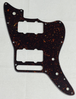 BROWN TORTOISE 4-PLY FOR US FENDER AMERICAN SPECIAL JAZZMASTER GUITAR PICKGUARD