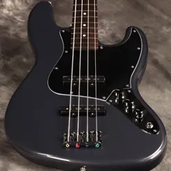 FENDER  FSR MIJ HYBRID II JAZZ BASS CHARCOAL FROST METALLIC MH JD25017795 GUITAR