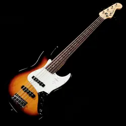 FENDER  MADE IN JAPAN HYBRID II JAZZ BASS V ROSEWOOD 3-COLOR SUNBURST JD25009187