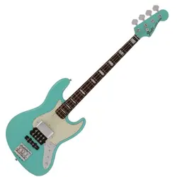 FENDER MADE IN JAPAN JINO SIGNATURE MODEL JAZZ BASS SEAFOAM GREEN WITH GIG BAG