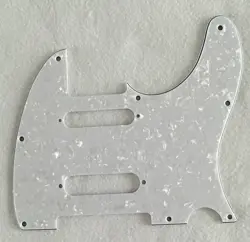 FOR FENDER TELECASTER NASHVILLE TELE SS GUITAR PICKGUARD,4 PLY WHITE PEARL