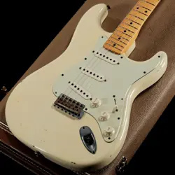 FENDER CUSTOM SHOP 1960 STRATOCASTER RELIC WHITE / MAPLE FINGERBOARD 2006