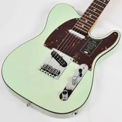 (FREE SHIPPING) FENDER AMERICAN ULTRA LUXE TELECASTER  TRANSPARENT SURF GREEN