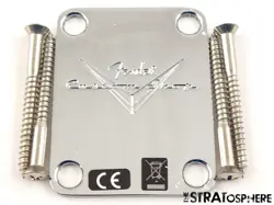 USA FENDER CUSTOM SHOP 54 TELECASTER, NECK PLATE, VINTAGE TELE 1954 TCP.