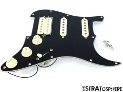 FENDER AMERICAN PERFORMER HSS STRATOCASTER LOADED PICKGUARD, STRAT DOUBLE TAP!