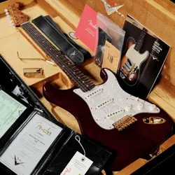 FENDER CUSTOM SHOP AMERICAN CUSTOM AMERICAN STRATOCASTER NOS PURPLE TRANSPARENT