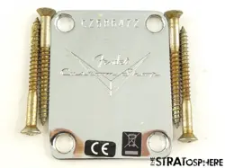 USA FENDER CUSTOM SHOP 57 STRATOCASTER JOURNEYMAN NECK PLATE STRAT 1957 SERIAL #