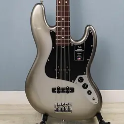 FENDER AMERICAN PROFESSIONAL II JAZZ BASS MERCURY ELECTRIC BASS GUITAR