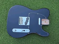 FENDER AMERICAN STANDARD TELECASTER LOADED BODY BLACK USA TELE