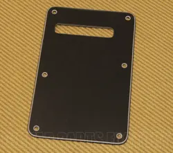 099-1322-000 GENUINE FENDER 3-PLY BLACK STRAT MODERN CUTOUT GUITAR BACKPLATE