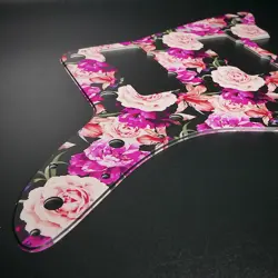 PICKGUARD FLORAL #4