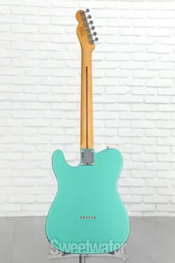 FENDER SUSAN TEDESCHI TELECASTER ELECTRIC GUITAR - AGED CARIBBEAN MIST