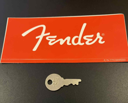 ORIGINAL FENDER  CASE KEY (AND OTHER MAKES) ~ SEE PICTURES AND DESCRIPTION.
