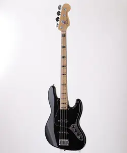 FENDER AMERICAN ELITE JAZZ BASS BLACK MAPLE FINGERBOARD MADE IN 2017
