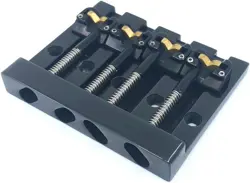 KICKASS HIGH-MASS BASS BRIDGE WITH ADJUSTABLE STRING SPACING FOR 5-BOLT FENDER