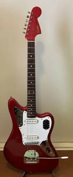 ELECTRIC GUITAR FENDER JAPAN JAGUAR JG-66 CAR CANDY APPLE RED