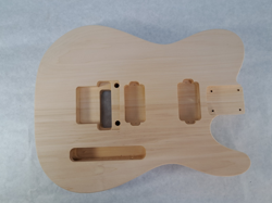 BASSWOOD HXH BODY - TELE -FOR FENDER STRAT STRATOCASTER NECK FLOYD ROSE J2157