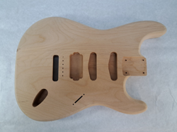 UNFINISHED ALDER HSS STRAT STRATOCASTER BODY FITS FENDER NECK J2156