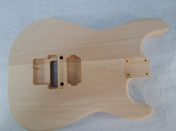 BASSWOOD HXX GUITAR BODY - FOR FENDER STRAT STRATOCASTER NECK FLOYD ROSE J2153