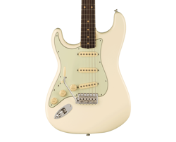 FENDER AMERICAN VINTAGE II 1961 STRATOCASTER LH - OLYMPIC WHITE W/ ROSEWOOD FB
