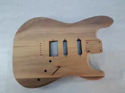 WALNUT HSS HARDTAIL GUITAR BODY - FITS FENDER STRAT STRATOCASTER NECKS J2159