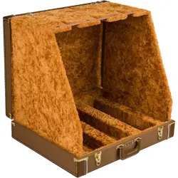 FENDER CLASSIC SERIES CASE STAND - 3 GUITAR BROWN