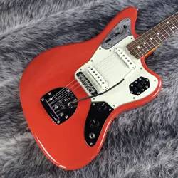 FENDER FSR MADE IN JAPAN TRADITIONAL II 60S JAGUAR FIESTA RED MACHING #GG47I