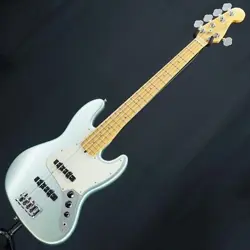 FENDER USED AMERICAN PROFESSIONAL II JAZZ BASS V MYSTIC SURF GREEN