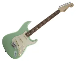 OPEN BOX FENDER JEFF BECK SIGNATURE STRATOCASTER - SURF GREEN W/ ROSEWOOD FB 717669140755