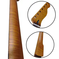 22 FRET TIGER FLAME ROASTED MAPLE GUITAR NECK ROSEWOOD FRETBOARD FOR FENDER TELE