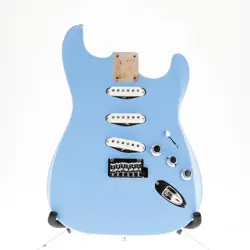 FENDER AERODYNE STRATOCASTER GUITAR BODY- CALIFORNIA BLUE (081611-J7) 6LB9OZ