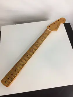 EXCELLENT FENDER ROAD WORN '50S STRATOCASTER SOFT V SHAPED MAPLE NECK, MAPLE FIN