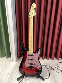 FENDER KEN STRATOCASTER GALAXY RED 2021 SAFE DELIVERY FROM JAPAN