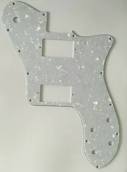 GUITAR PICKGUARD FOR FENDER US '72 TELECASTER DELUXE REISSUE PAF,WHITE PEARL
