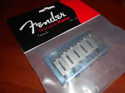 NEW - GENUINE FENDER AMERICAN STANDARD STRAT BRIDGE, CHROME, 003-2909-049 885978928316
