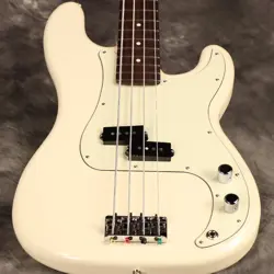 FENDER ISHIBASHI FSR MIJ HYBRID II PRECISION BASS OLYMPIC WHITE W SPB 1 FENDER S