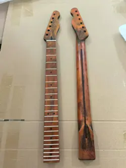 22 FRET ROASTED MAPLE ELECTRIC GUITAR NECK GLOSS FOR FENDER TL REPLACEMENT