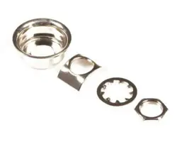 NEW - GENUINE FENDER JACK PLATE FOR TELE - NICKEL, 099-1941-000