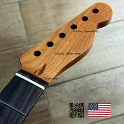 ROASTED MAPLE ROSEWOOD TELE NECK NITRO SATIN TELECASTER FT FENDER WARMOTH TR02R