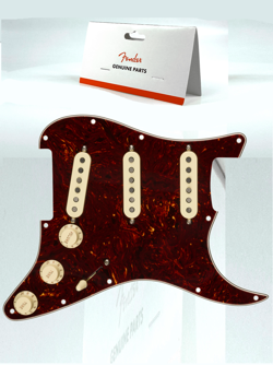 ALNICO REAL FENDER CUSTOM SHOP FAT 50'S LOADED PICKGUARD STRAT PICKUP SET SSS