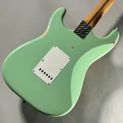 FENDER VINTERA ROAD WORN '50S STRATOCASTER SURF GREEN MOD 2021 USED/3.48KG SAFE