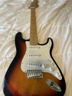 FENDER STARCASTER ELECTRIC GUITAR WITH FENDER SOFT CASE