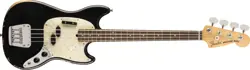 FENDER JMJ ROAD WORN MUSTANG BASS BLACK S