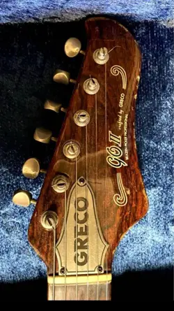 GRECO GO-II750 1970S JAPAN VINTAGE ELECTRIC GUITAR W FENDER STYLE CASE