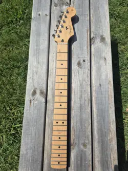 2015 FENDER STRATOCASTER DELUXE PLAYER STRAT NECK MAPLE 12