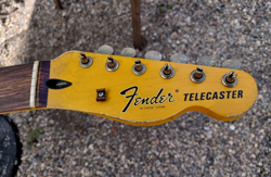 FENDER LIC RELIC TELE NECK AGED NITRO 69 70S TELECASTER MR G'S CUSTOM SHOP