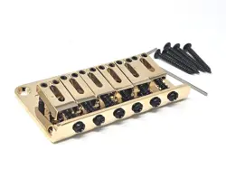 TRUE CUSTOM SHOP� GOLD HARDTAIL BRIDGE FOR MODERN FENDER STRAT OR TELECASTER